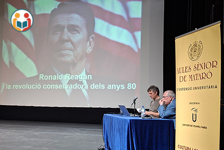 La revolució conservadora dels anys 80 als EEUU centra una nova conferència de les Aules Sènior de Mataró